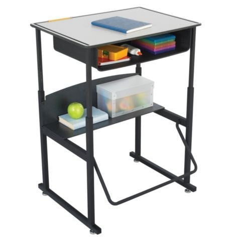 AlphaBetter® Adjustable-Height Stand-Up Desk, 28 x 20” - Standing Desk Nation