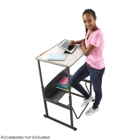 AlphaBetter® Adjustable-Height Stand-Up Desk, 28 x 20” - Standing Desk Nation