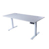 ApexDesk Flex Pro Series 66 inch Standing Desk 3D View White
