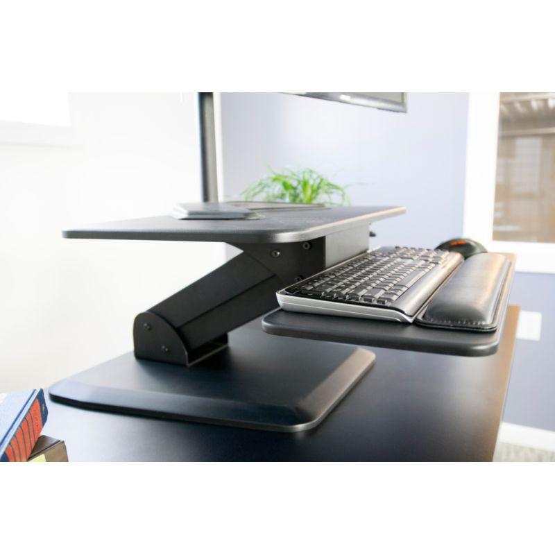 VIVO - Compact Height Adjustable Standing Desk Riser - Standing Desk Nation