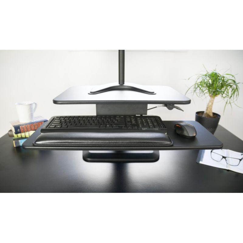VIVO - Compact Height Adjustable Standing Desk Riser - Standing Desk Nation