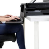 Ergotron WorkFit TLE Sit Stand Desktop Workstation Keyboard Tray Close Up
