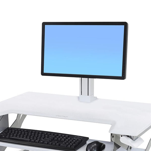 Ergotron Workfit Single LD Monitor Kit Front View Close Up
