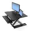 Ergotron Workfit TX 3D View Single Monitor And Laptop
