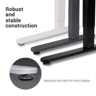 Flexispot Electric Height Adjustable Desk Adjustable Feet Pads