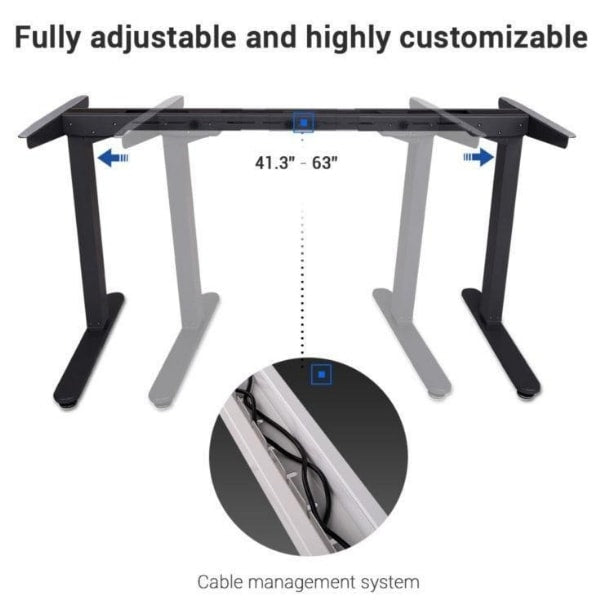 Flexispot Electric Height Adjustable Desk With Cable Management System