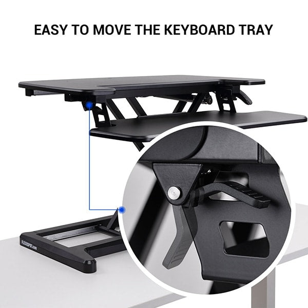 Flexispot M7M 35 inch Alcove Keyboard Tray Lever
