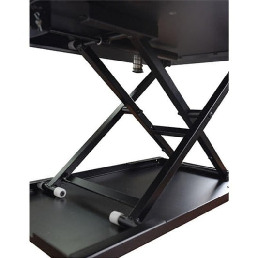 Luxor Level Up 32 Pneumatic Adjustable Desktop 3D View Close Up