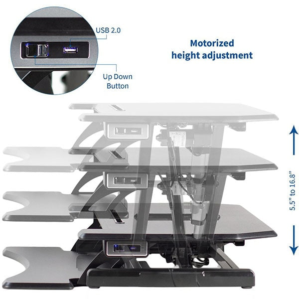 Vivo Desk V000ME Height Setting