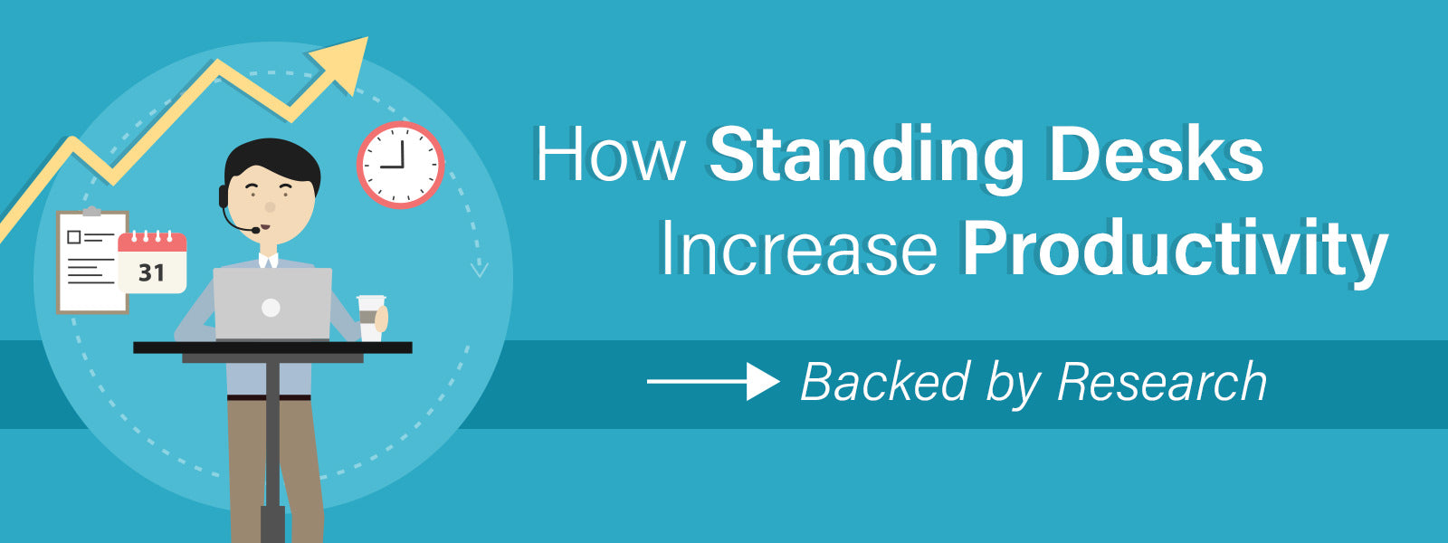 How Standing Desks Increase Productivity backed by Research