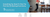 Standing Desk Nation home page banner with user standing at a dining room table