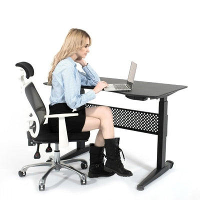 ApexDesk AirDesk Pneumatic Standing Desk Sitting