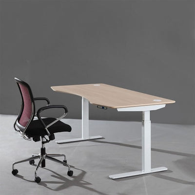 ApexDesk Elite Series 71 Moonlight White