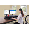 ApexDesk ZT Electric Desk Riser 3D View Sitting