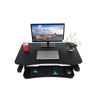 ApexDesk ZT Electric Desk Riser Top Front View Black