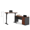 Bestar Prestige + L-Desk Dimension Standing