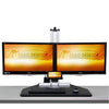 Ergo Desktop Electric Kangaroo Elite Front View With Dual Monitor