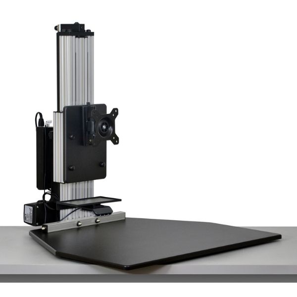 Ergo Desktop Electric Kangaroo Pro Standing Desk Converter - Standing ...