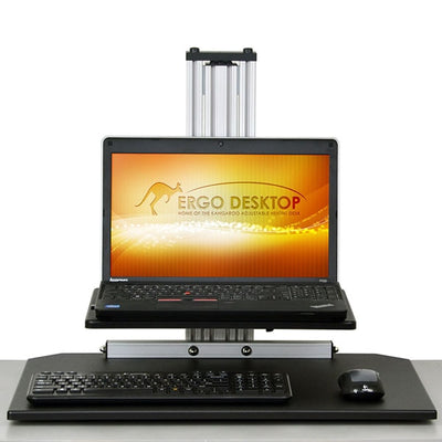 Ergo Desktop Kangaroo Junior Laptop Front View Low