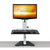 Ergo Desktop Kangaroo Pro Junior Standing Desk Converter Front View Monitor High