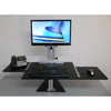 Ergo Desktop Kangaroo Pro Junior Standing Desk Converter Horizontal Setup