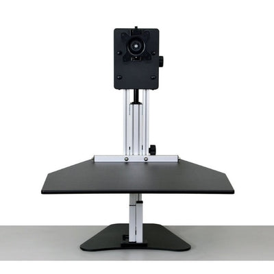 Ergo Desktop MyMac Kangaroo Pro Standing Desk Converter Front View High