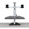 Ergo Desktop Wallaby Elite Standing Desk Converter Front View High