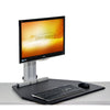 Ergo Desktop Wallaby Standing Desk Converter 3D View Monitor Low