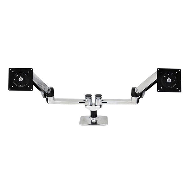 Ergotron LX Dual Side by Side Front View Spread