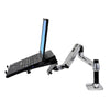 Ergotron LX Monitor Arm Side View Laptop Facing Left