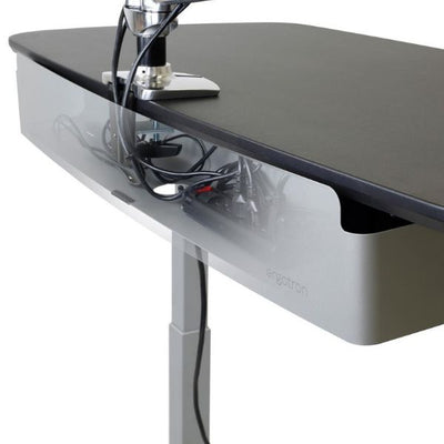 Ergotron WorkFit Electric 46 Inch Surface Cable Management