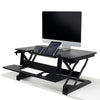 Ergotron WorkFit TLE Sit Stand Desktop Workstation 3D View