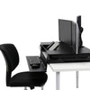 Ergotron WorkFit TLE Sit Stand Desktop Workstation Top Side VIew