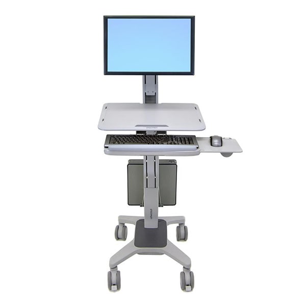 Ergotron Workfit C Single LD Front View