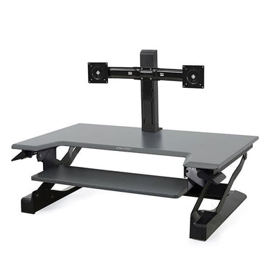 Ergotron Workfit Dual Monitor Kit 3D View