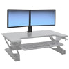 Ergotron Workfit Dual Monitor Kit 3D View Facing Right