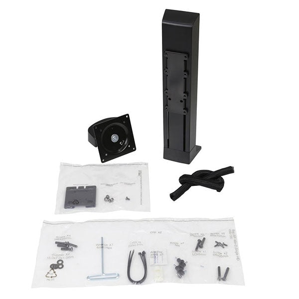 Ergotron Workfit Single LD Monitor Kit Black