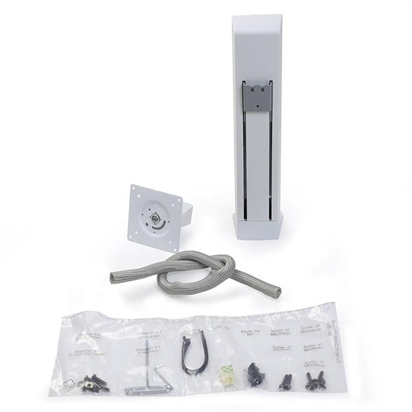Ergotron Workfit Single LD Monitor Kit White