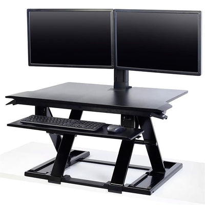 Ergotron Workfit TX 3D View Dual Monitor Raised