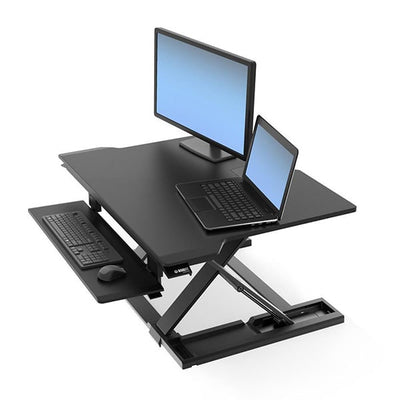 Ergotron Workfit TX 3D View Single Monitor And Laptop