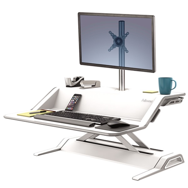 Fellowes Lotus Single Monitor Arm Kit 3D VIew