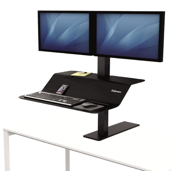 Fellowes stand shop up desk