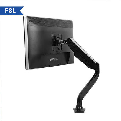 Fleximount F8L Single (Heavy) Monitor Arm 3D View Reverse