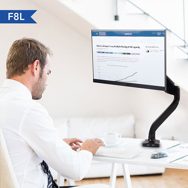 Fleximount Monitor Arms Standing Desk Nation