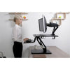 Flexispot F3M Compact Standing Desk Converter Standing 3D View