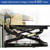 Flexispot M3B 47 Inch Standing Desk Converter Fatigue Tested