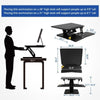 Flexispot M5 Compact Standing Desk Converter Dimensions