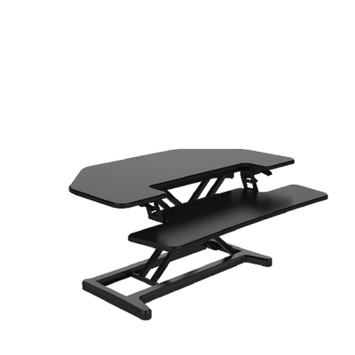 Flexispot M7C 35 Inch Corner Standing Desk Converter