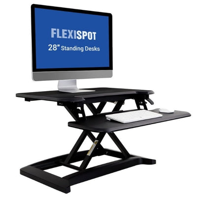 Flexispot M7 28 inch Alcove Standing Desk Converter Black