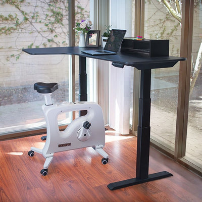 Flexispot Bike V9 Deskcise Pro Under Black Desk